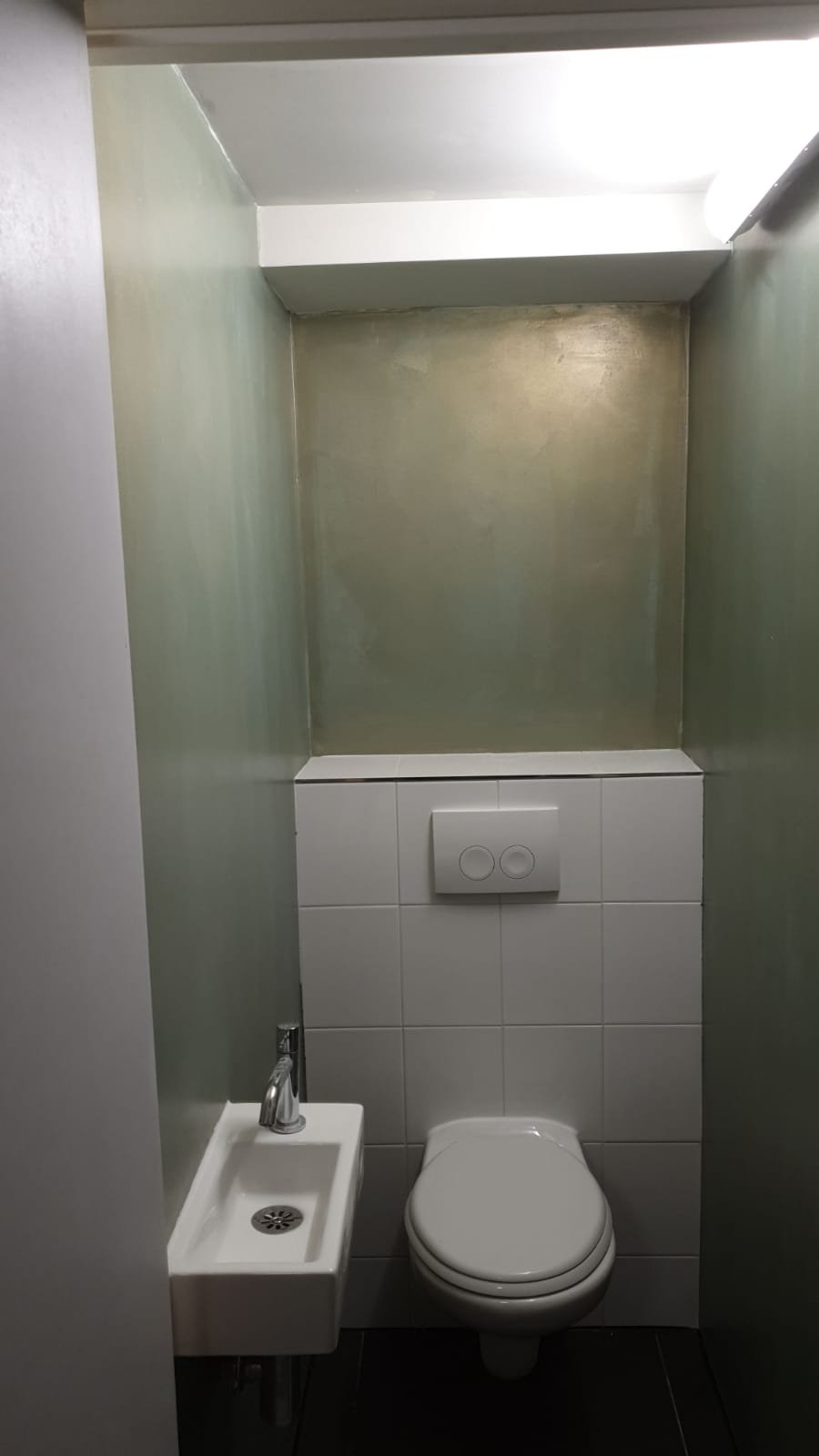 Toilet renovatie — Eindresultaat